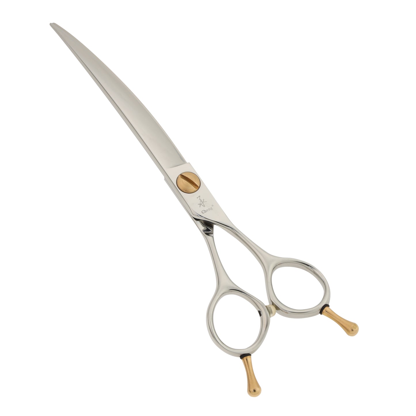 140-75Q Professional Pet Grooming 7.5inch curve scissors with symmetrial handle