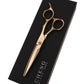 A1-6.3GD Hair Cutting Scissors 6.3 Inch Rose Gold Color