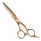 A1-6.3GD Hair Cutting Scissors 6.3 Inch Rose Gold Color