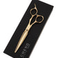 A1-6.5GD Hair Cutting Scissors 6.5 Inch Rose Gold Color