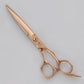 A1-6.2GD Hair Cutting Scissors 6.2 Inch Rose Gold Color