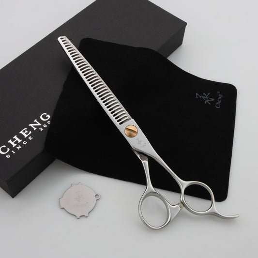 BF-7033TZZ patent tooth Professional Pet Grooming Thinning Scissors 7.0 Inch 33T about=40%-45%