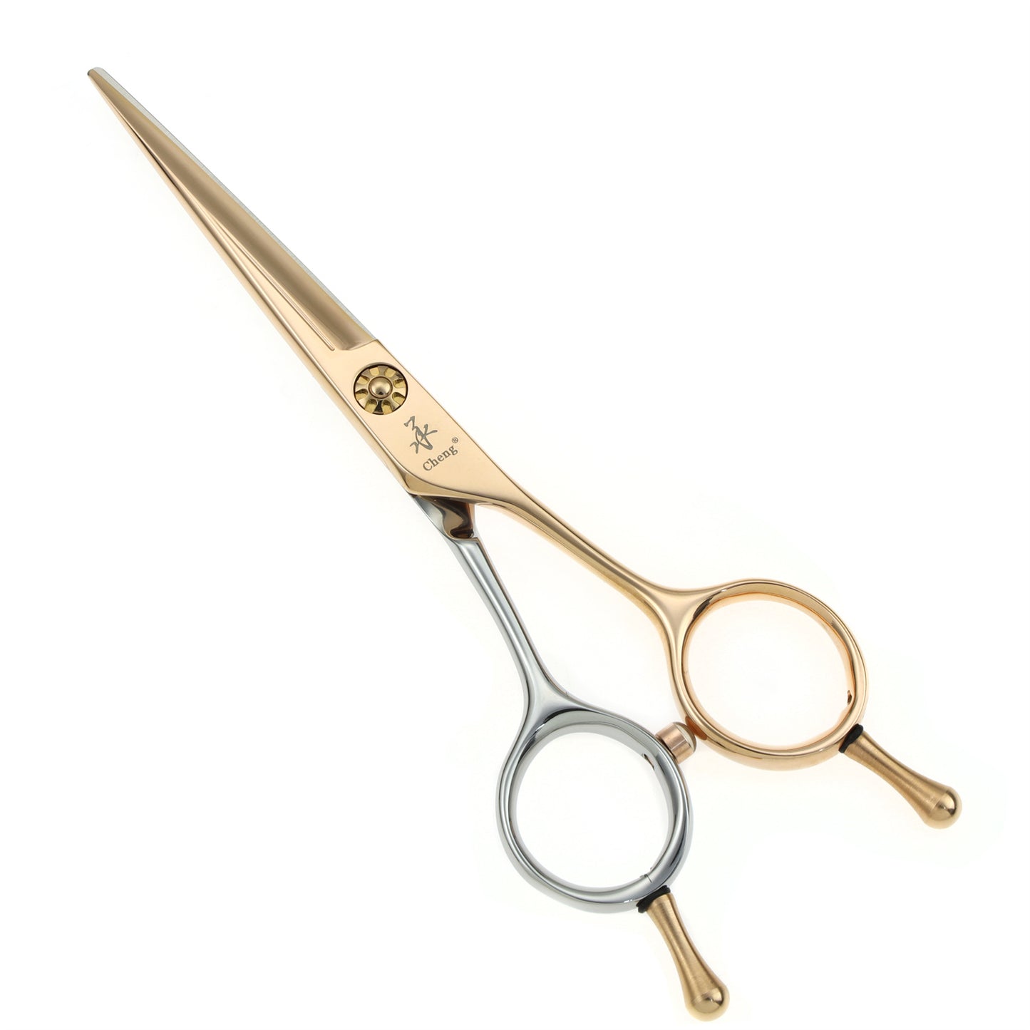 OO-55TS High Luxury Hair Cutting Scissors Half Rose Gold Color 5.5Inch