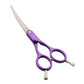 TW-60Q (PURPLE) Professional Pet Grooming 6inch curve scissors