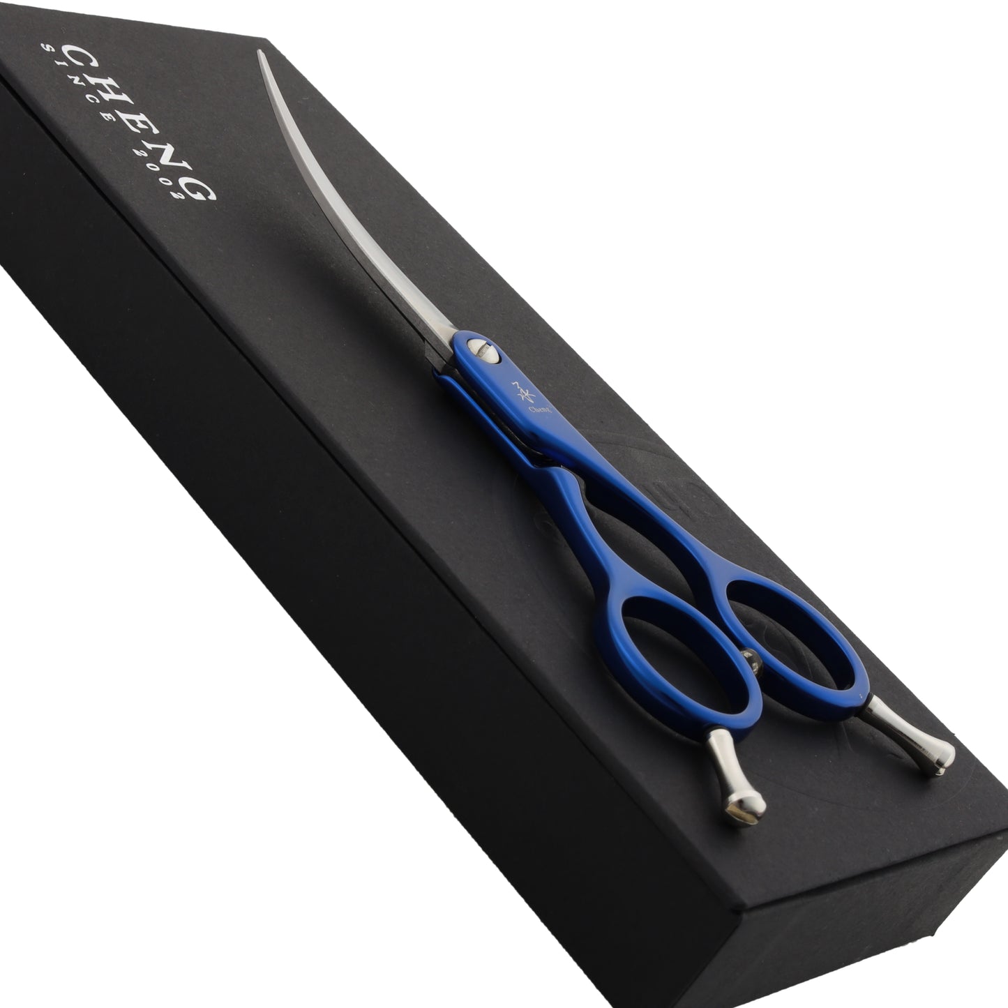 TW-60Q (BLUE) Professional Pet Grooming 6inch curve scissors