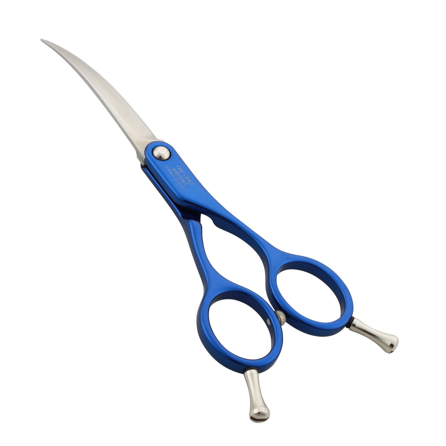 TW-60Q (BLUE) Professional Pet Grooming 6inch curve scissors