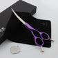 TW-60Q (PURPLE) Professional Pet Grooming 6inch curve scissors